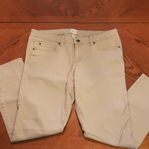 G.h. bass womens  Khaki straight leg size 14